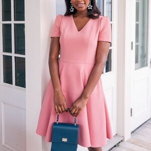 Gal Meets Glam Kate Dusty Rose Dress